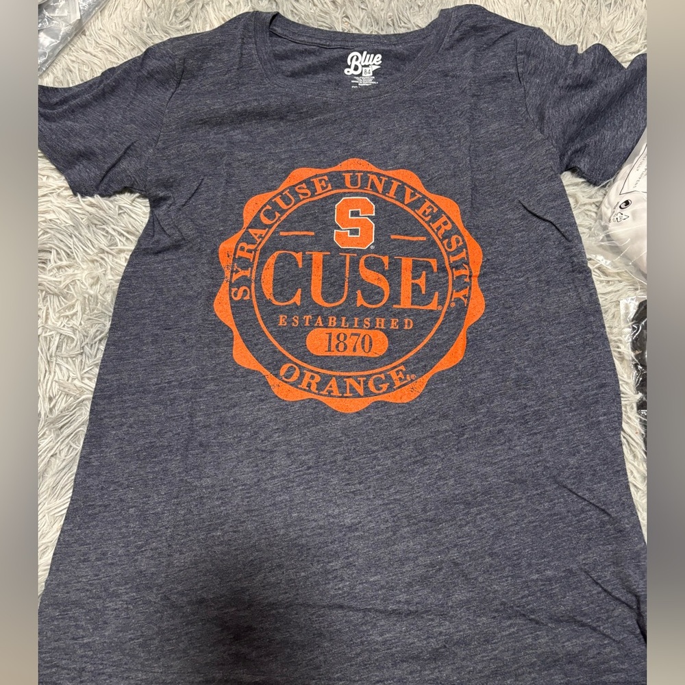 Blue 84 Navy Syracuse University shirt
